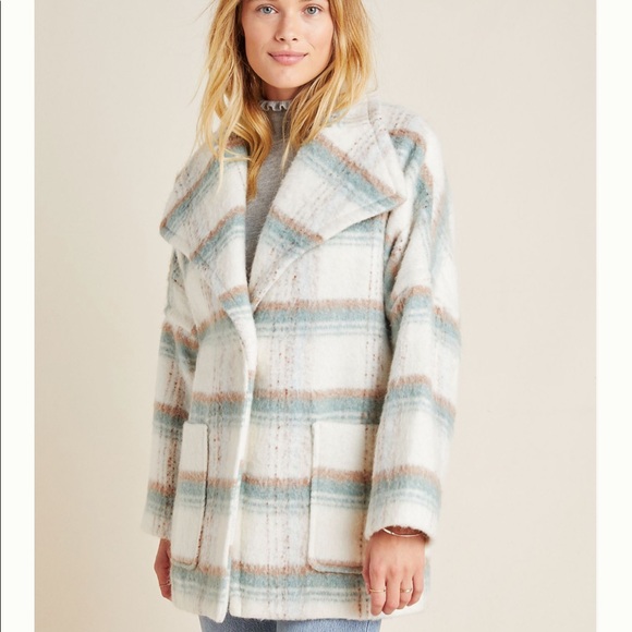 Anthropologie Elsa Plaid coat - Picture 5 of 8